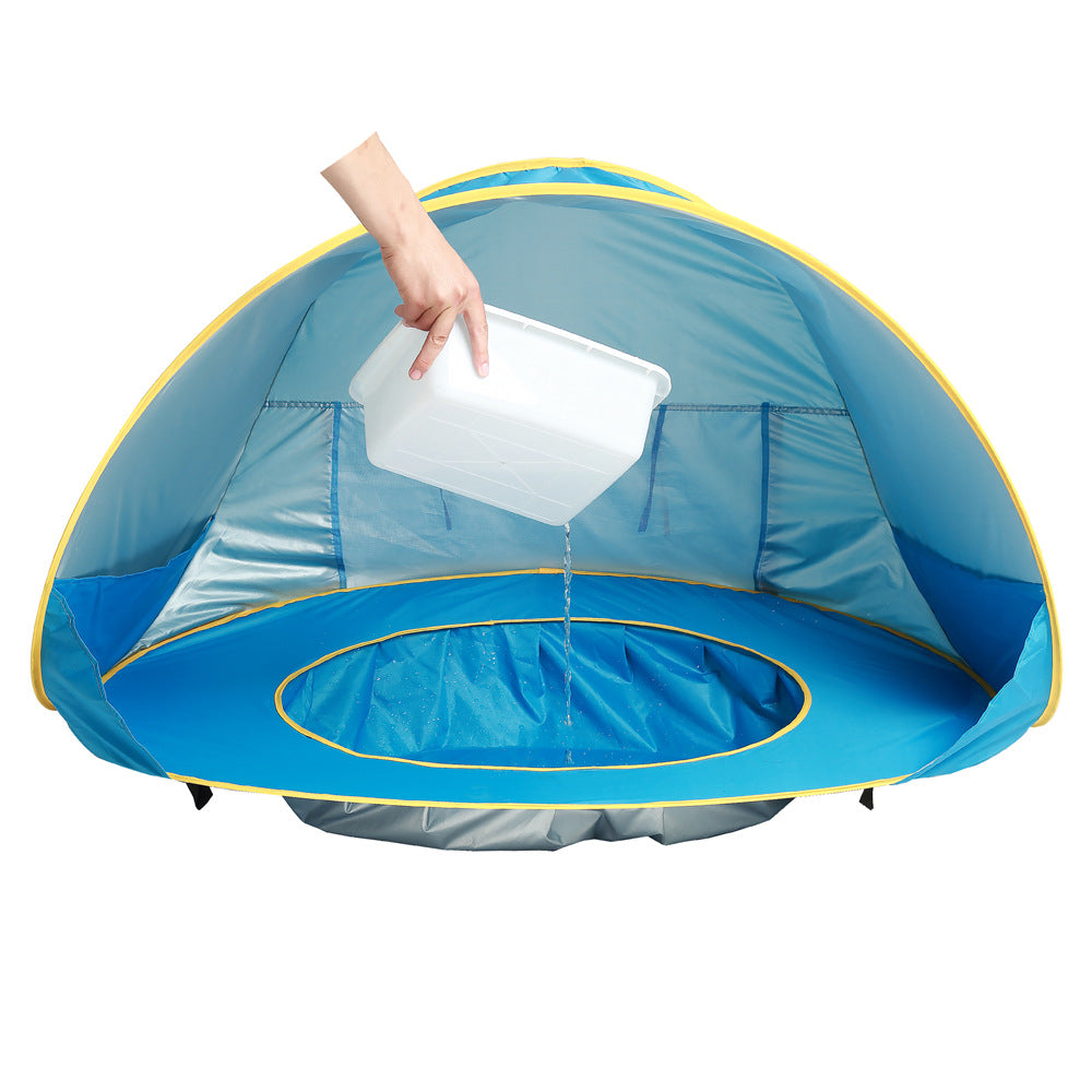 Tenda Baby Praia – Barraca Infantil Dobrável com Proteção Solar