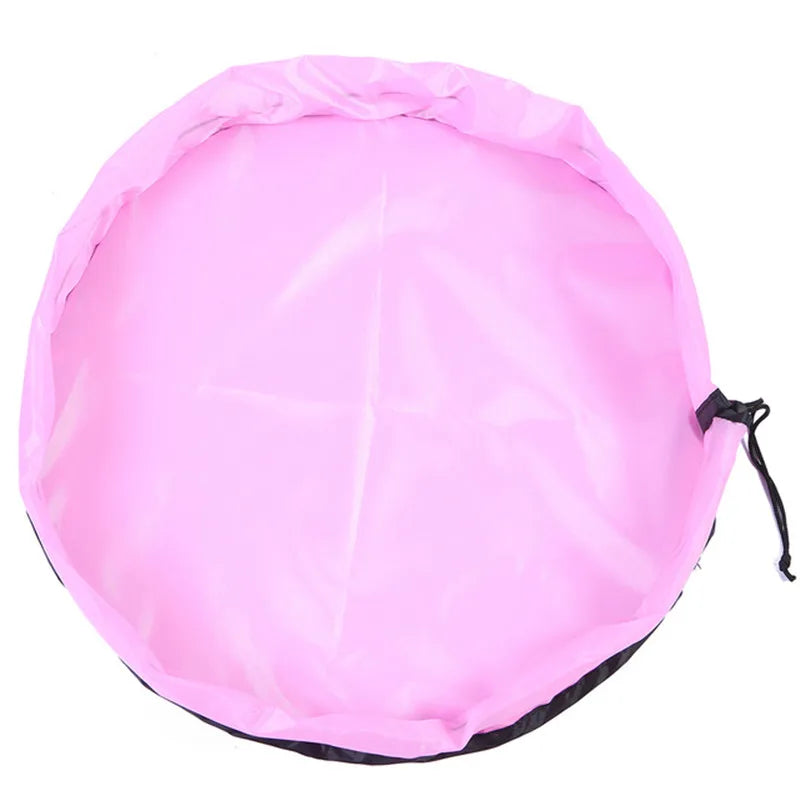 Tapete Organizador Infantil 2 em 1 – Impermeável, Dobrável e Bolsa para Brinquedos