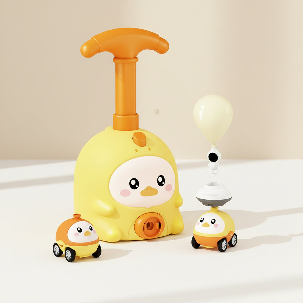 Pato Voador Turbo™ carrinho movido a balão para crianças