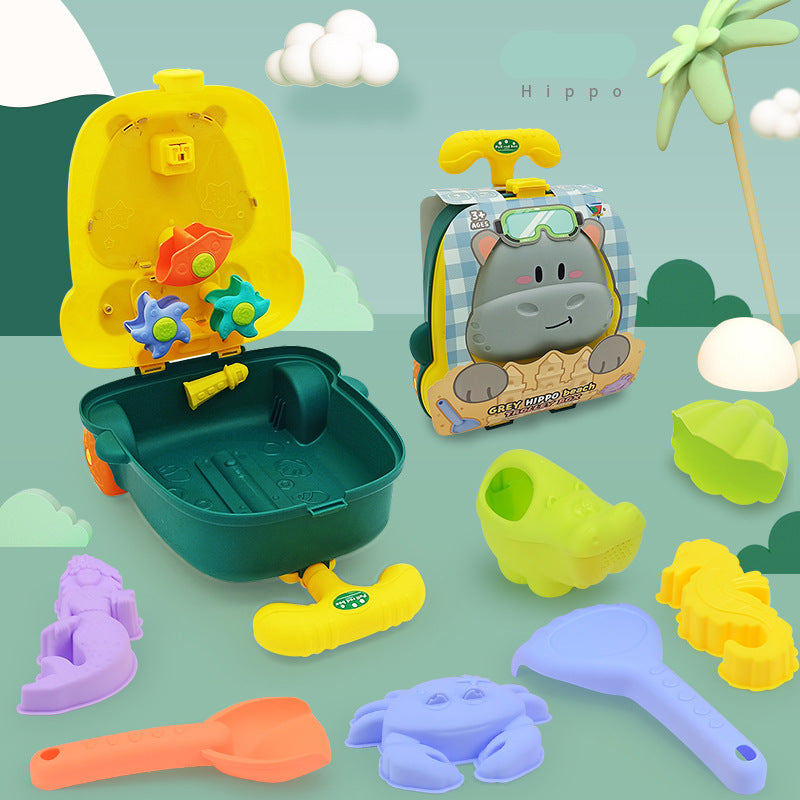 Kit de brinquedos para brincar na praia e na caixa de areia