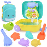 Brinquedo de praia infantil em formato de baleia para meninos e meninas