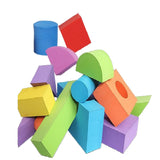 Brinquedo educativo com blocos de montar seguros para crianças