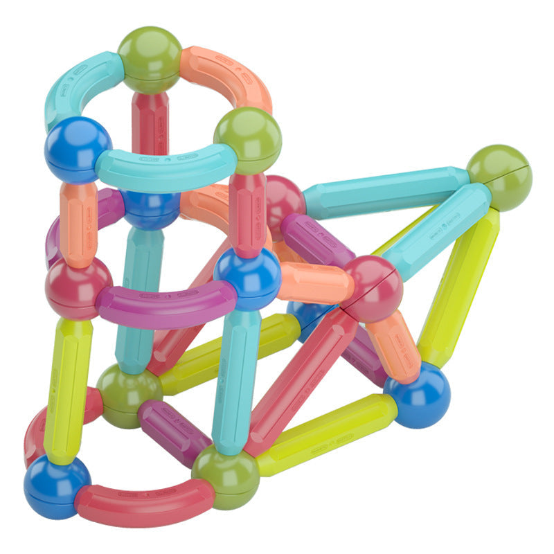 MagFlex Kids, blocos magnéticos criativos com 42 peças