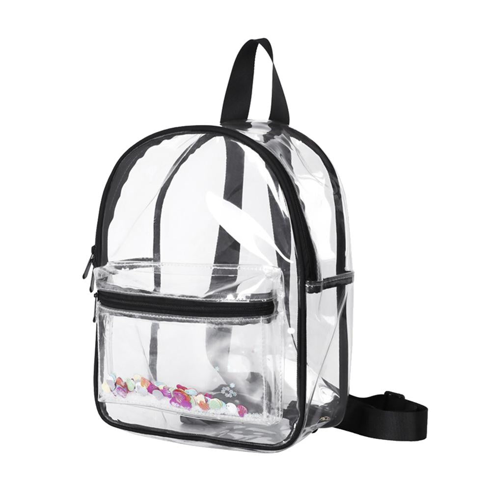 Mochila escolar em PVC com grande capacidade de armazenamento