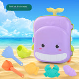 Bolsa baleia para brinquedos de areia infantil