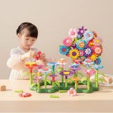 Meu Jardim Encantado kit educativo com flores para montar