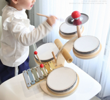Bateria Musical Baby Beats™ como presente educativo e decorativo para o quarto infantil