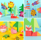 Kit de Origami Infantil – 54 Padrões + Livro
